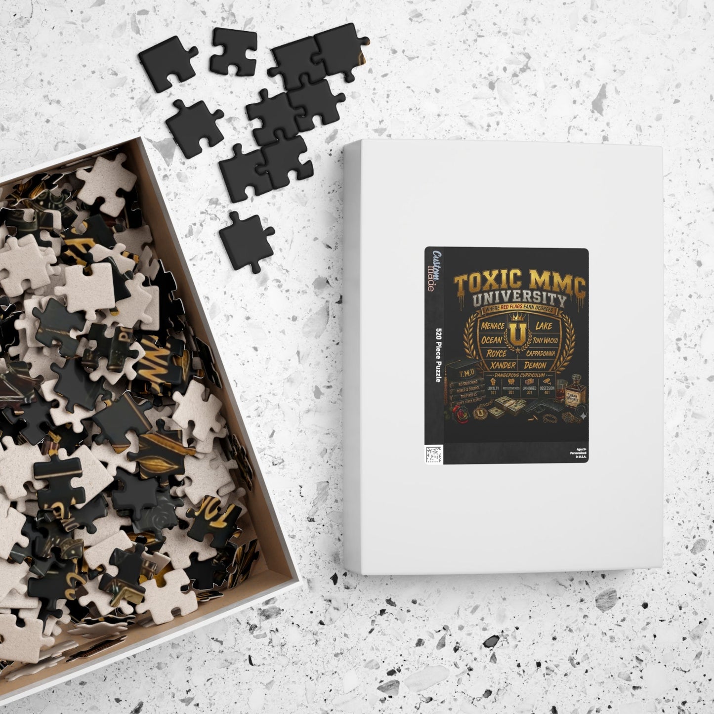 Custom Toxic MMC University Puzzle — 252 or 520 Piece Puzzle