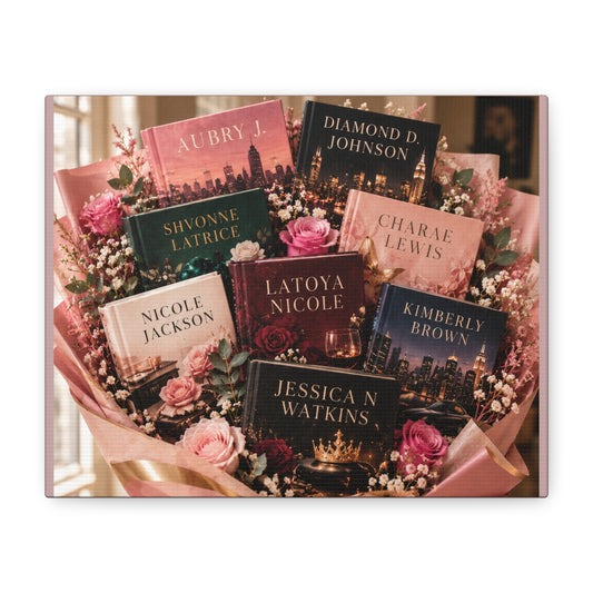 🌸 Custom Book Bouquet Canvas 🌸
