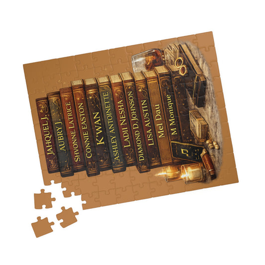 🧩 Favorite Urban Fiction Authors - 110, 252 or 520 piece puzzle