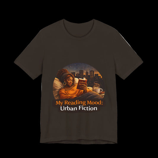 "My Reading Mood: Urban Fiction" Graphic T-Shirt