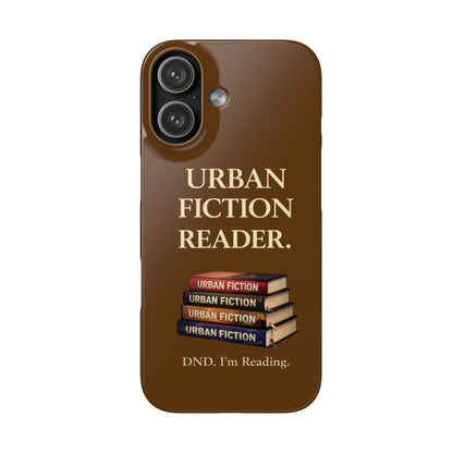 Urban Fiction Reader Phone Case