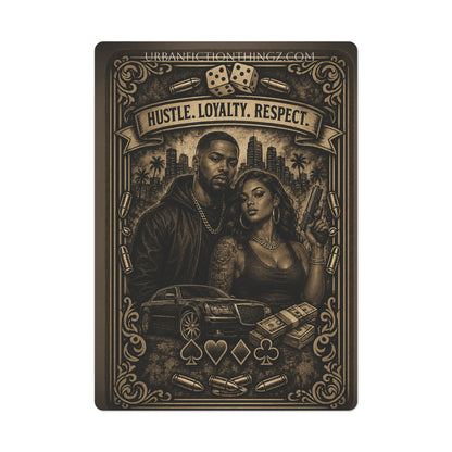 🖤 Urban Fiction Playing Cards – Hustle Loyalty Respect Deck🖤