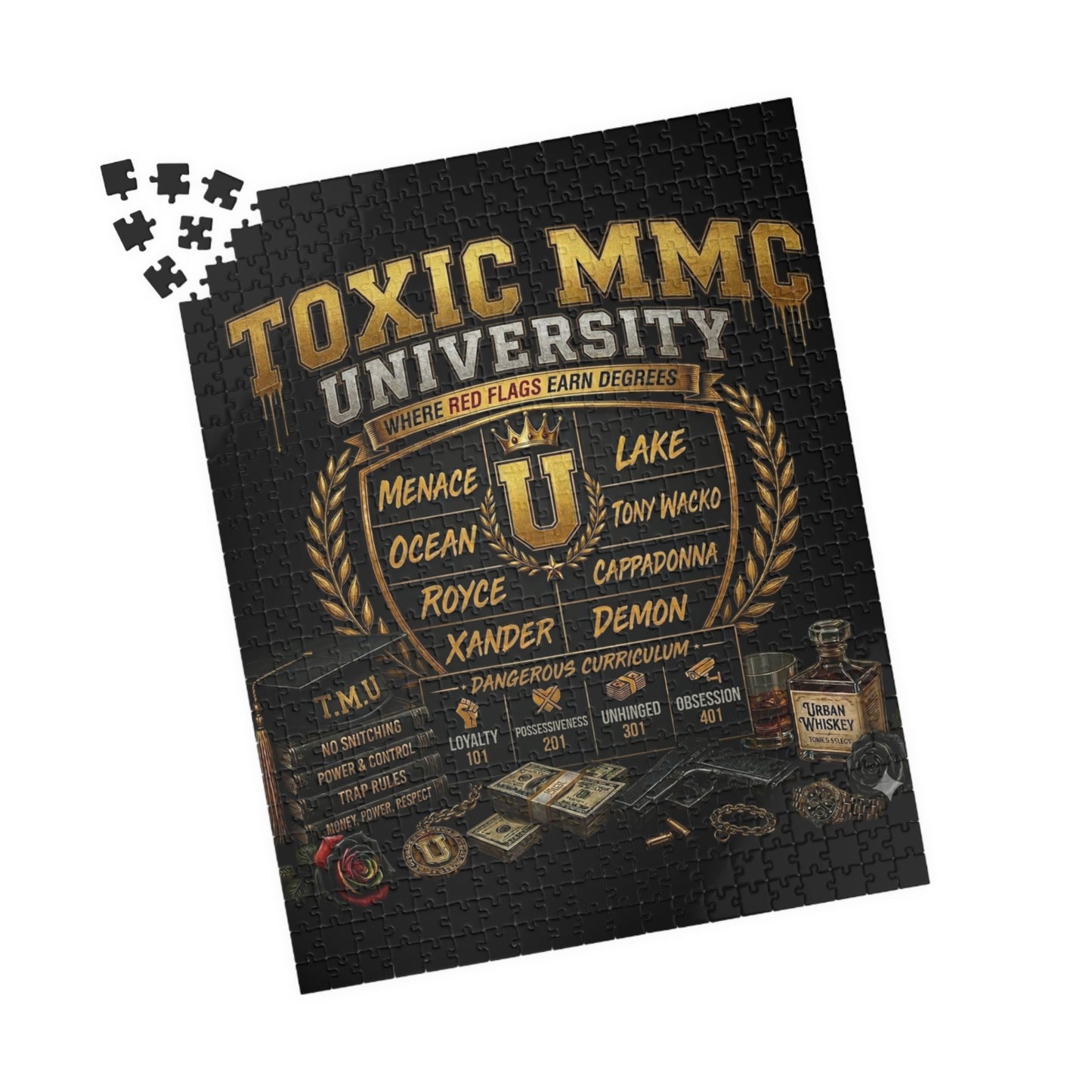 Custom Toxic MMC University Puzzle — 252 or 520 Piece Puzzle