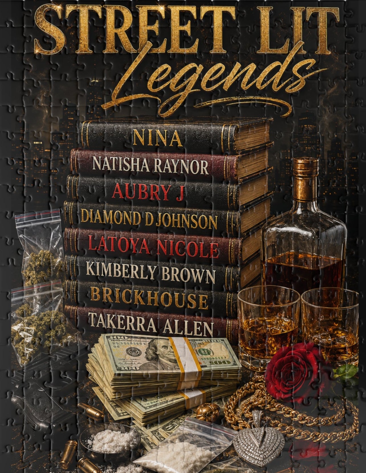 Street Lit Legends Puzzle - 110, 252, or 520 Piece
