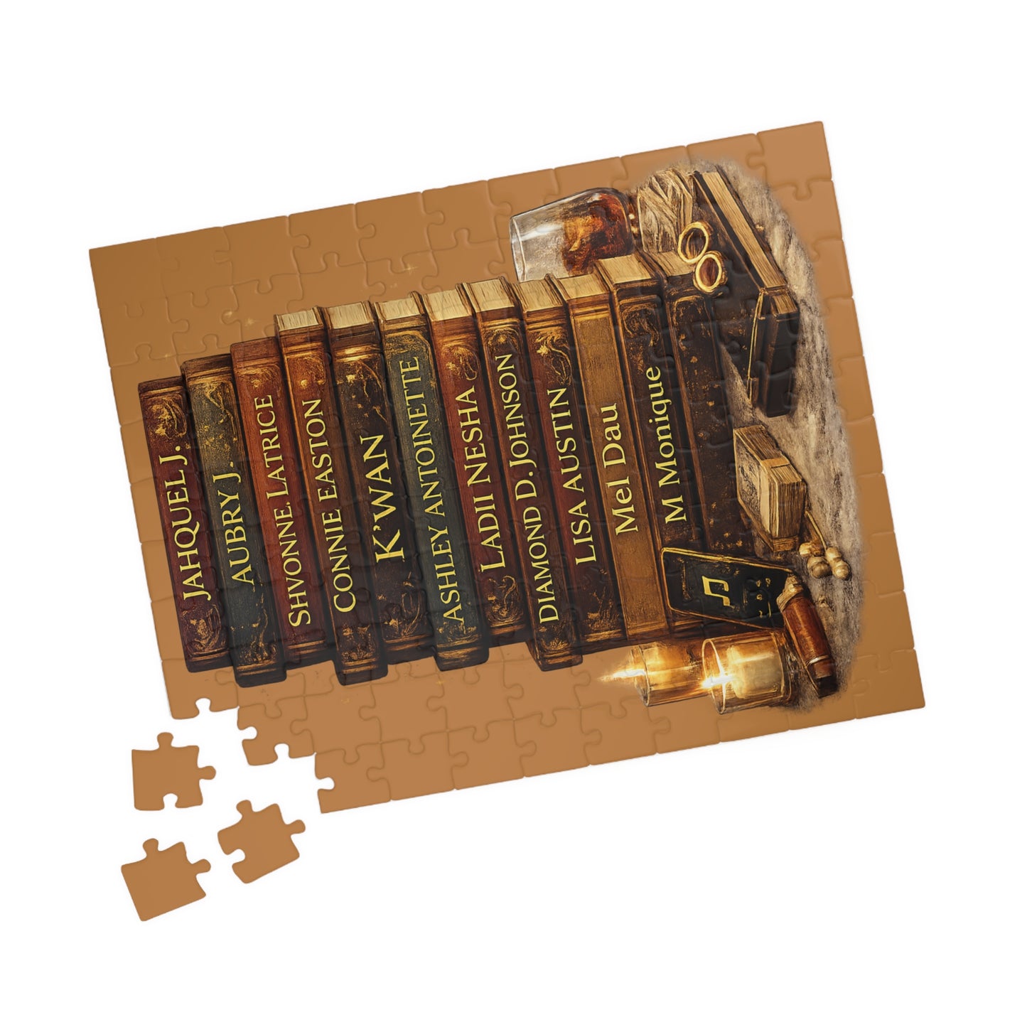 🧩 Favorite Urban Fiction Authors - 110, 252 or 520  piece puzzle
