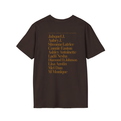 🖤 Custom Favorite Urban Fiction Authors Tee (Up to 10 Authors)