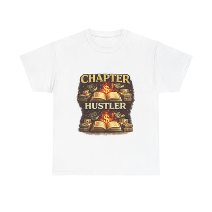Chapter Hustler Graphic T-Shirt – Urban Fiction Reader Tee for Men