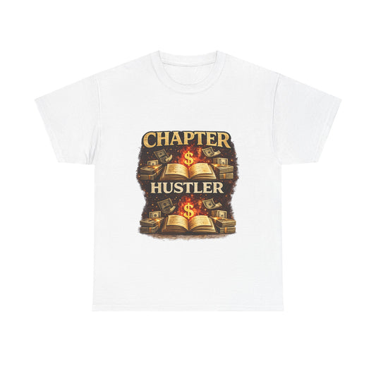 Chapter Hustler Graphic T-Shirt – Urban Fiction Reader Tee for Men
