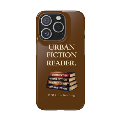 Urban Fiction Reader Phone Case