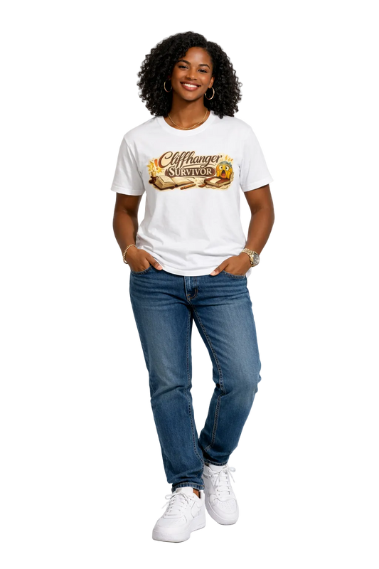 Cliffhanger Survivor Graphic T-Shirt – Urban Fiction Reader Tee