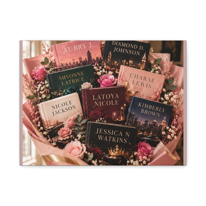 🌸 Custom Book Bouquet Canvas 🌸