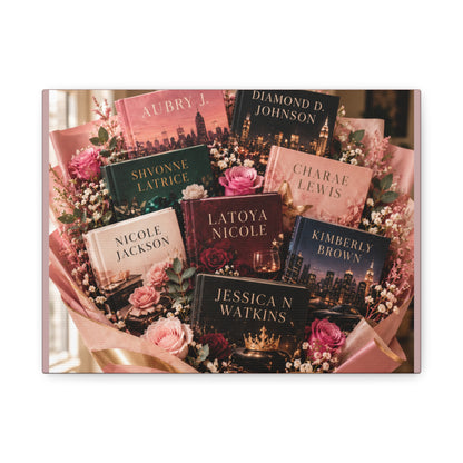 🌸 Custom Book Bouquet Canvas 🌸