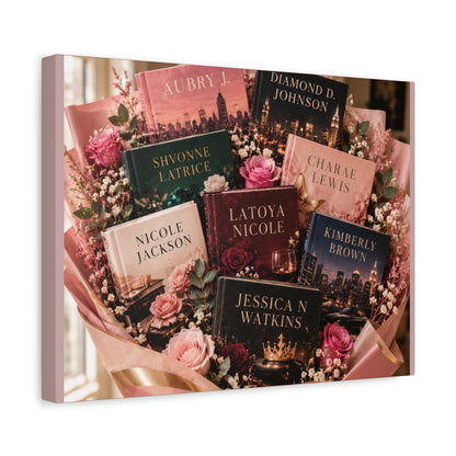 🌸 Custom Book Bouquet Canvas 🌸