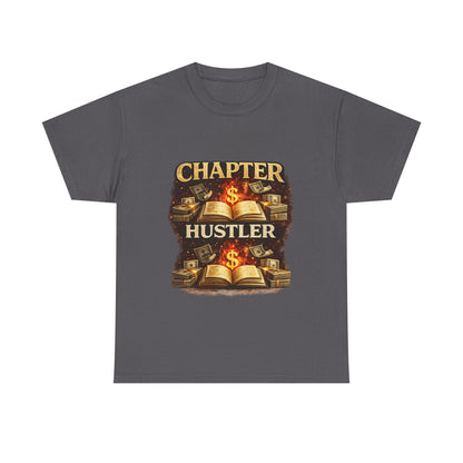 Chapter Hustler Graphic T-Shirt – Urban Fiction Reader Tee for Men