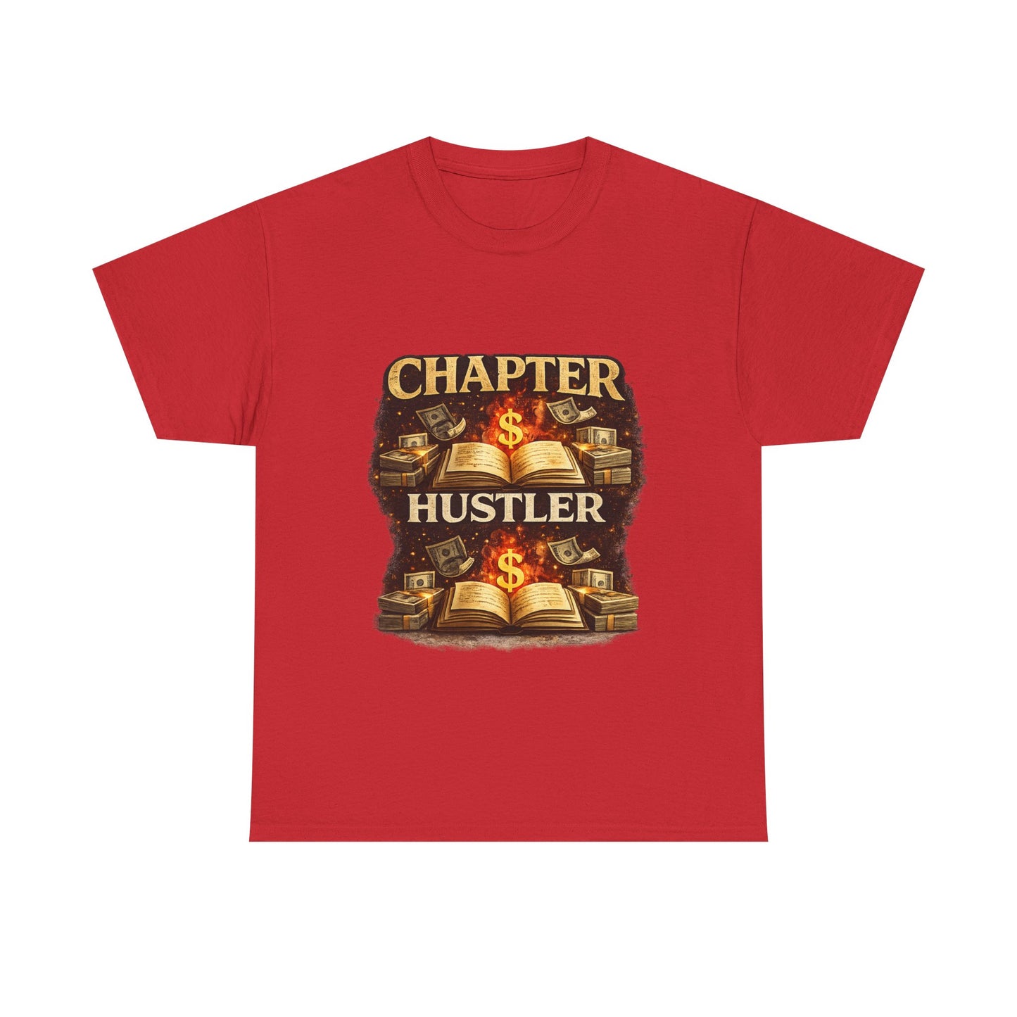 Chapter Hustler Graphic T-Shirt – Urban Fiction Reader Tee for Men