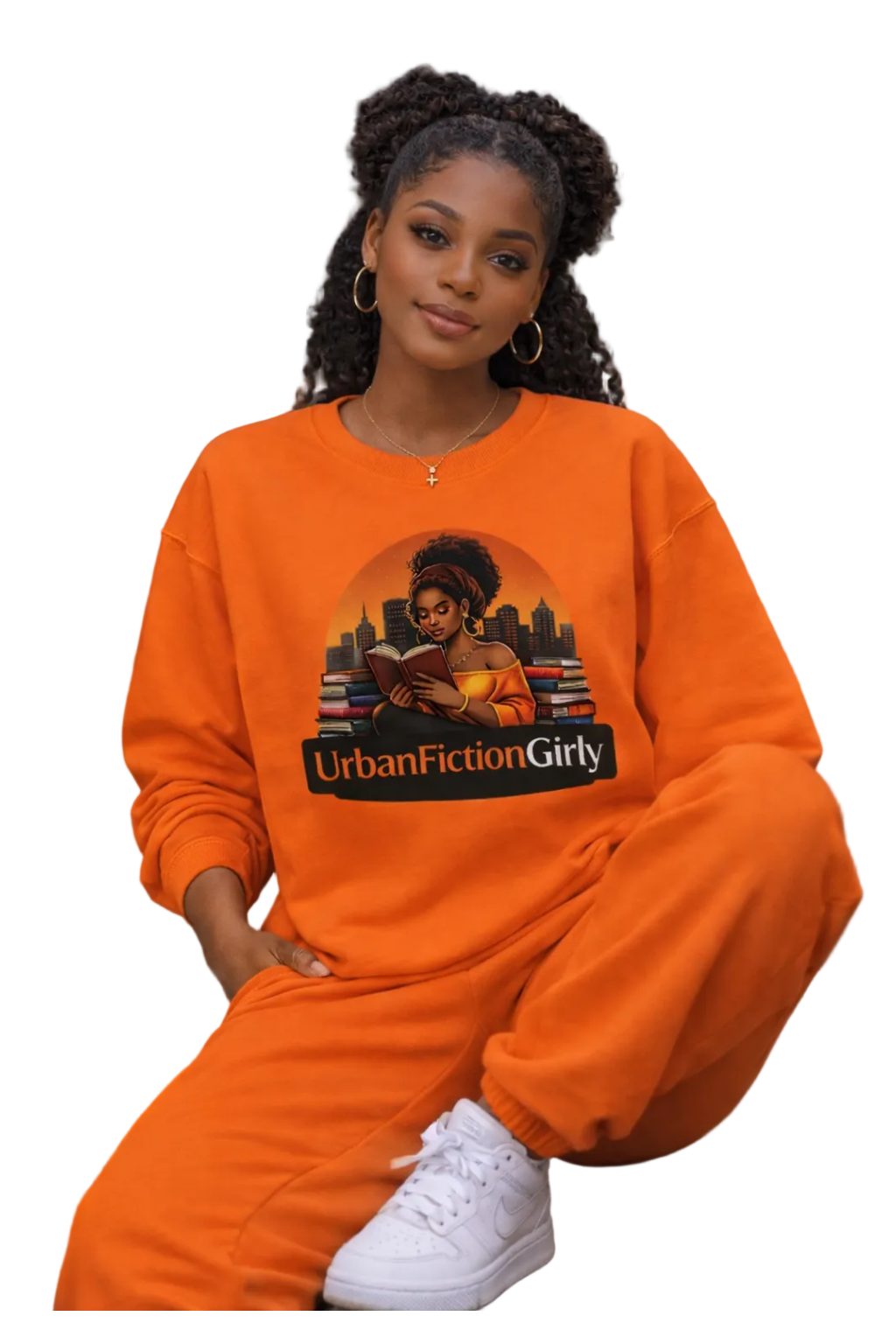 Urban Fiction Girly Crewneck