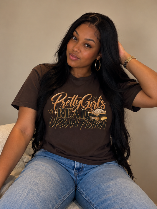 Pretty Girls Read Urban Fiction Tee