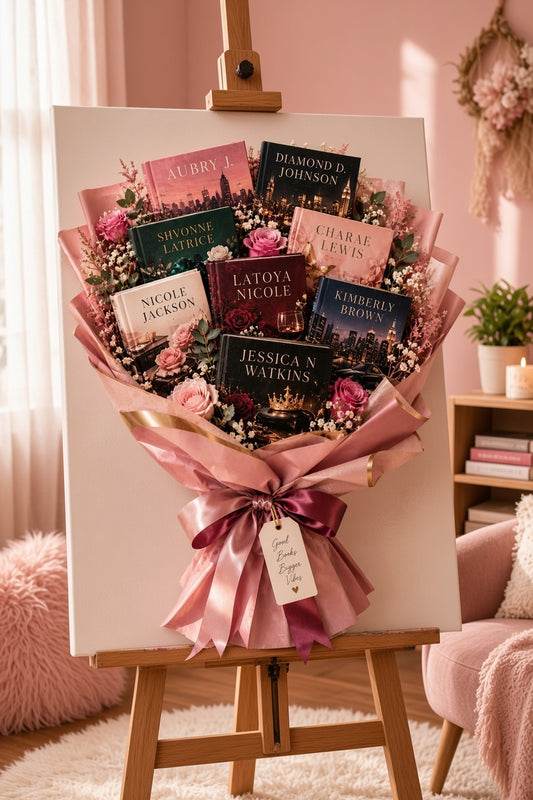 🌸 Custom Book Bouquet Canvas 🌸